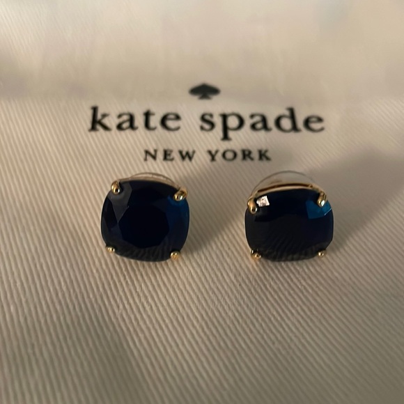 Kate Spade navy stud earrings